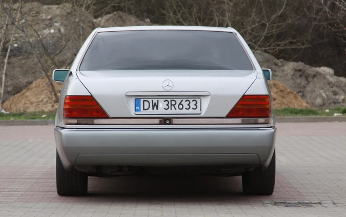 Mercedes-Benz Klasa S cena 39900 przebieg: 289000, rok produkcji 1991 z Wrocław małe 596